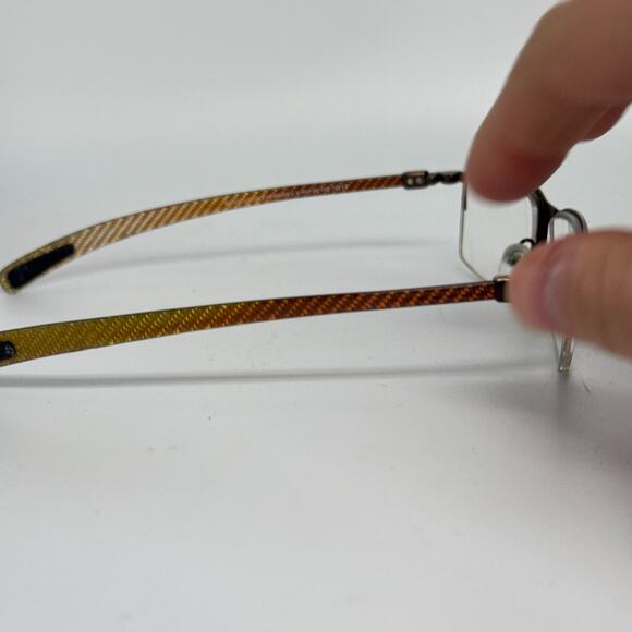 REVOLUTION RCF204 Eyeglasses Frames Brown Carbon 136 H17089 - Picture 4 of 7